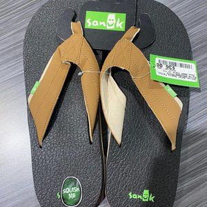 Men's Beer Cozy Flip Flips